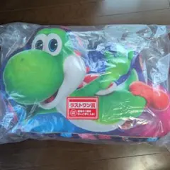 スーパーマリオギャラクシー　一番くじ　ラストワン賞　 ヨッシー ビッククッションのサムネイル