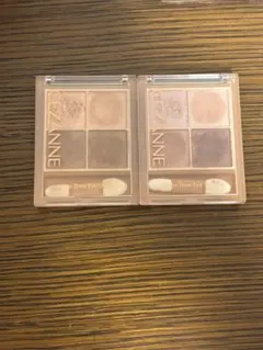 セザンヌ　ベージュトーンアイシャドウ02 05 2個セット