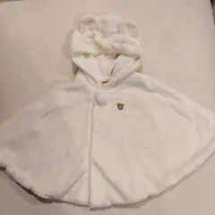 ミキハウスポンチョあったか フリーサイズ