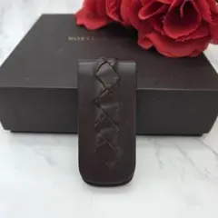 ボッテガヴェネタ イントレチャート マネークリップ 財布 ブラウンのサムネイル
