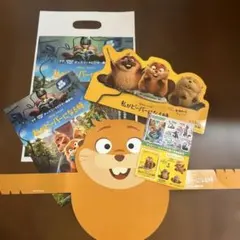 私がビーバーになる時 フライヤー・チラシ・手提げ袋・サンバイザー・シール