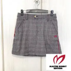 【美品】 MASTER BUNNY EDITION ウールチェック スカート