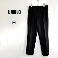ユニクロ スマートアンクルパンツ スラックス ブラック 就活 ビジネス M