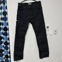 GU×STUDIO SEVEN ブラックデニムパンツ