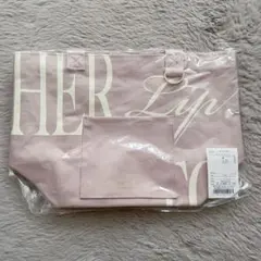 Her lip to トートバッグ ミルキーピンク 名古屋限定 - メルカリ