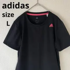 adidas アディダス 半袖 ドライ Tシャツ レディース Lサイズのサムネイル