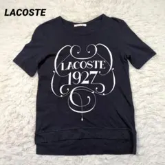 LACOSTE シャツ ロゴ 薄手 透け感 透かし