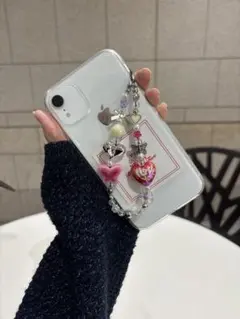 ビーズストラップ 携帯ストラップ