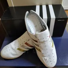 レア adidas アディダス　サンダル24.5cm スリッポン DJENYA