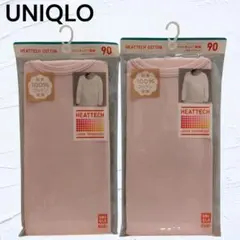 UNIQLO HEATTECH COTTON 90サイズ 2枚セット　ユニクロ