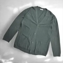 グローバルワークス　ワッフル編　カーディガン 長袖　綿100%大きめL（a2