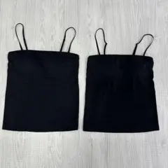 ユニクロ　UNIQLO エアリズムコットンブラチューブトップ