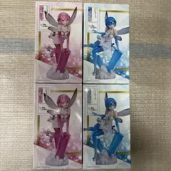 リゼロ ジュエルプリンセス レム ラム【2種4体セット】ラウンドワン限定