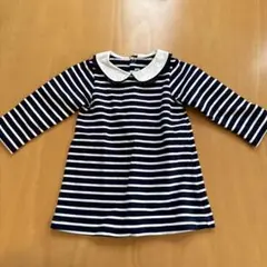 Jacadi ジャカディ ボーダーワンピース 81cm 18M