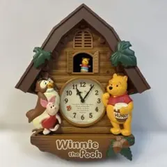 Disney Winnie the Pooh からくり掛時計 FW713Bのサムネイル