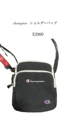 Champion ショルダーバッグ ブラックのサムネイル
