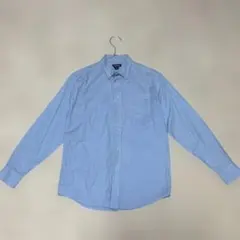 CHAPS チャップス 長袖シャツ ブルー オックスフォード BDシャツ 14