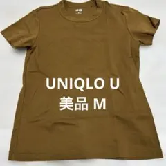 ユニクロU 美品 M 半袖T 夏 クルーネックT