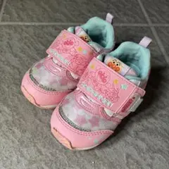 アンパンマン ベビーシューズ ピンク　14㎝　中古品