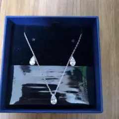 スワロフスキー ネックレス ピアス セット