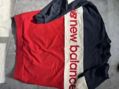 new balance トレーナー XL 赤 ネイビー ベージュ