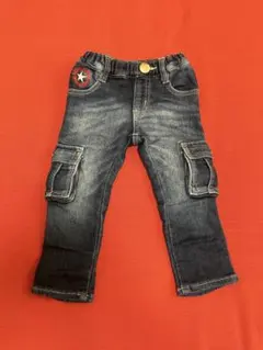 カーゴパンツ 80cm ダークブルー