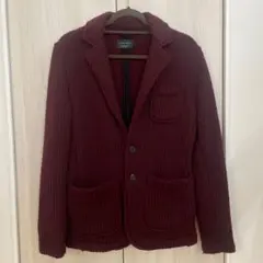ZARA MAN バーガンディ ブレザー Mのサムネイル