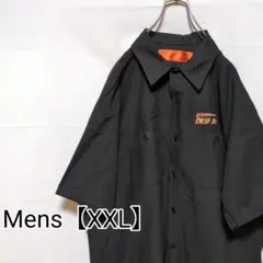 P53【US輸入】RED KAP(レッドキャップ)　半袖シャツ【XXL】ブラックのサムネイル