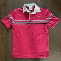 80' McDonald's ポロシャツ レッド ユニフォーム
