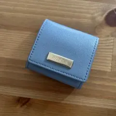 FURLA コインケース　くすみブルー