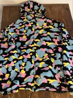 A BATHING APEドッキングパーカー青×紫カモ - メルカリ