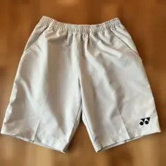 YONEX ライトグレー ハーフパンツ　XXS 150