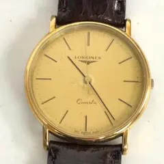 LONGINES メンズ腕時計 L4 658 2 ゴールド文字盤 - メルカリ