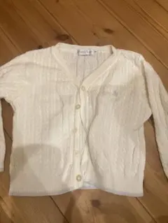 Ralph Lauren アイボリー カーディガン 80