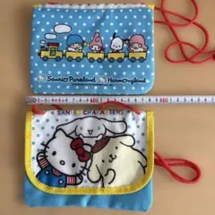 サンリオキャラクター ポーチ 水色