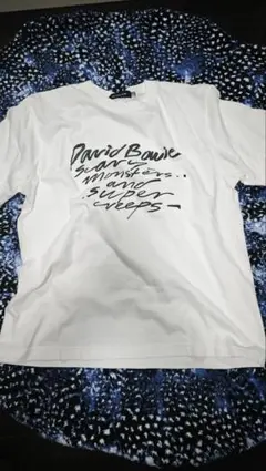 未使用 アパルトモン DAVID BOWIE WHITE TEE Tシャツのサムネイル