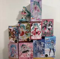 初音ミク・雪ミク　フィギュア　10個セット　バラ売り不可