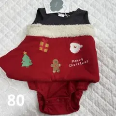 新品　クリスマス　サンタ　トナカイ　ロンパース　トップス　コスプレ　ベビー