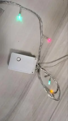LEDイルミネーションライト マルチカラー 8パターン点灯