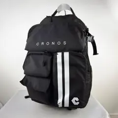 CRONOS ブラックバックパック レザー - メルカリ
