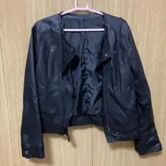 フェイクレザージャケット