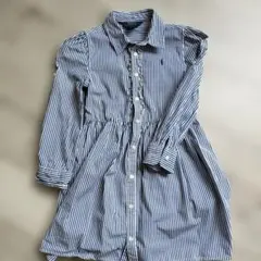 Polo Ralph Lauren ストライプワンピース 120cm