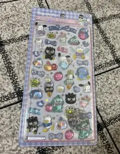 【正規品】ボンボンドロップシール サンリオ はぴたんぶい　立体シール