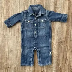 GAP デニムロンパース　3〜6m 60