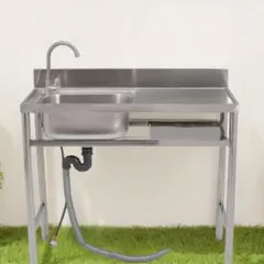 ステンレス ガーデンシンク 100cm ♯ 4573516360624 ステンレス ガーデンシンク 100cm ♯ 4573516360624 - メルカリ