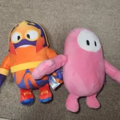 Fall Guysフォールガイズ ぬいぐるみ 2種セット