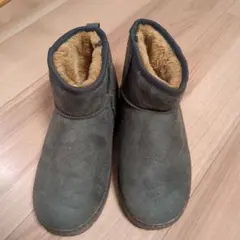 キッズ用グレーショートブーツ20