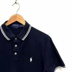 POLO ラルフローレン　ポロシャツ　ネイビー　紺　M