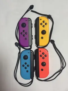 Nintendo Switch Joy-Conコントローラージャンク 4色セット