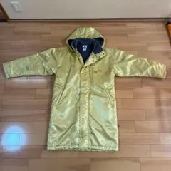 adidas（アディダス）ベンチコート　S ゴールド